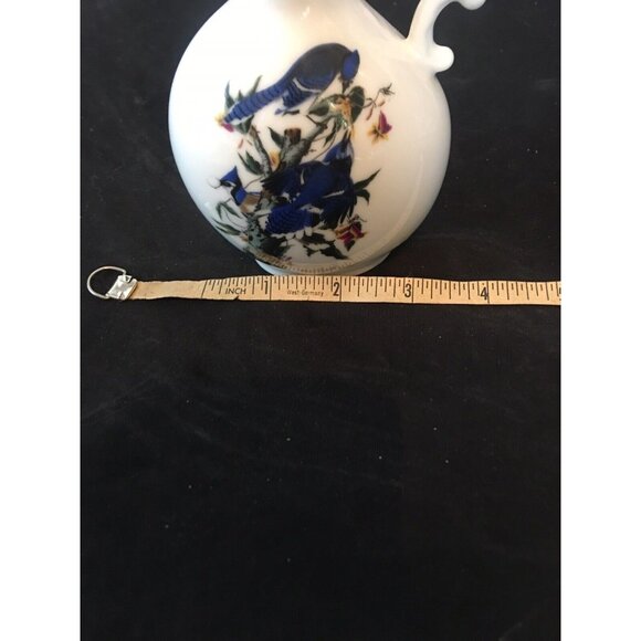 National Audubon Society Porcelain Collection Pitcher “The BlueJay” Exc Cond - Picture 5 of 7